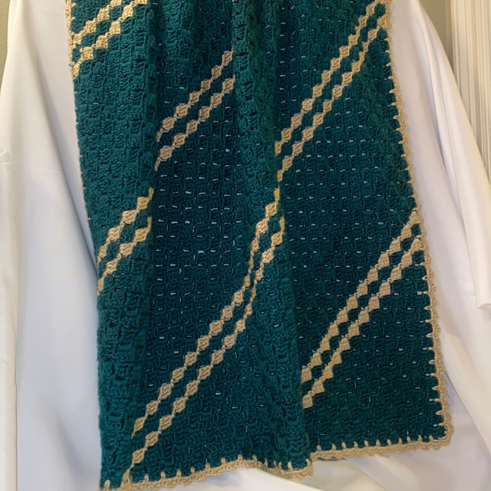Beautiful Handmade Crochet Lap Blanket